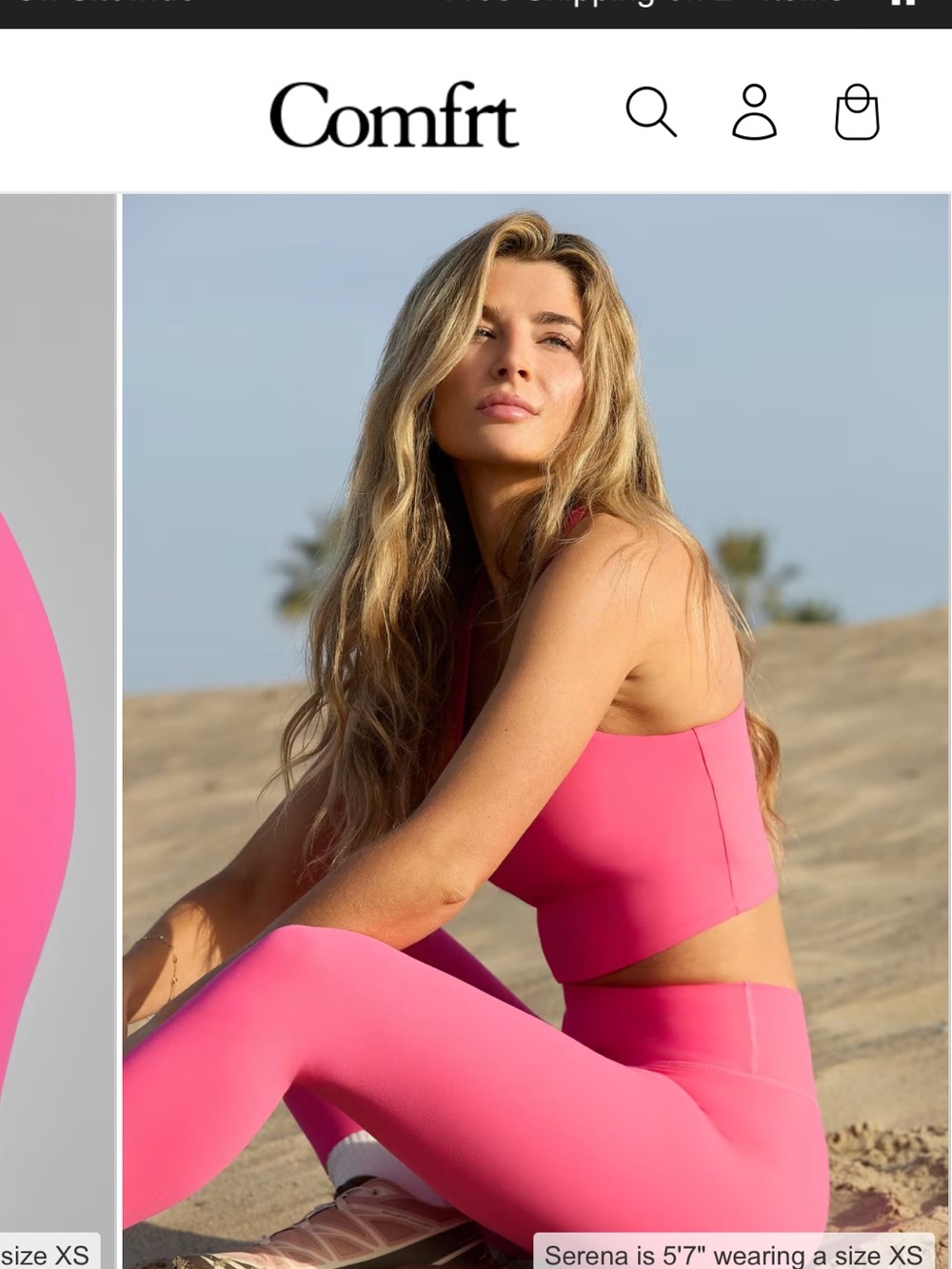 Women’s High-Waist Pink Active Leggings